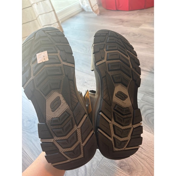 Skechers Slip-ins Relaxed Fit: Tresmen Reece Charcoal Size 13 Extra Wide New - Picture 4 of 6